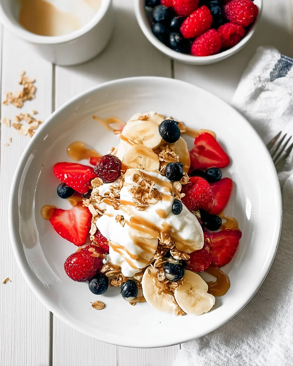 Breakfast Banana Split