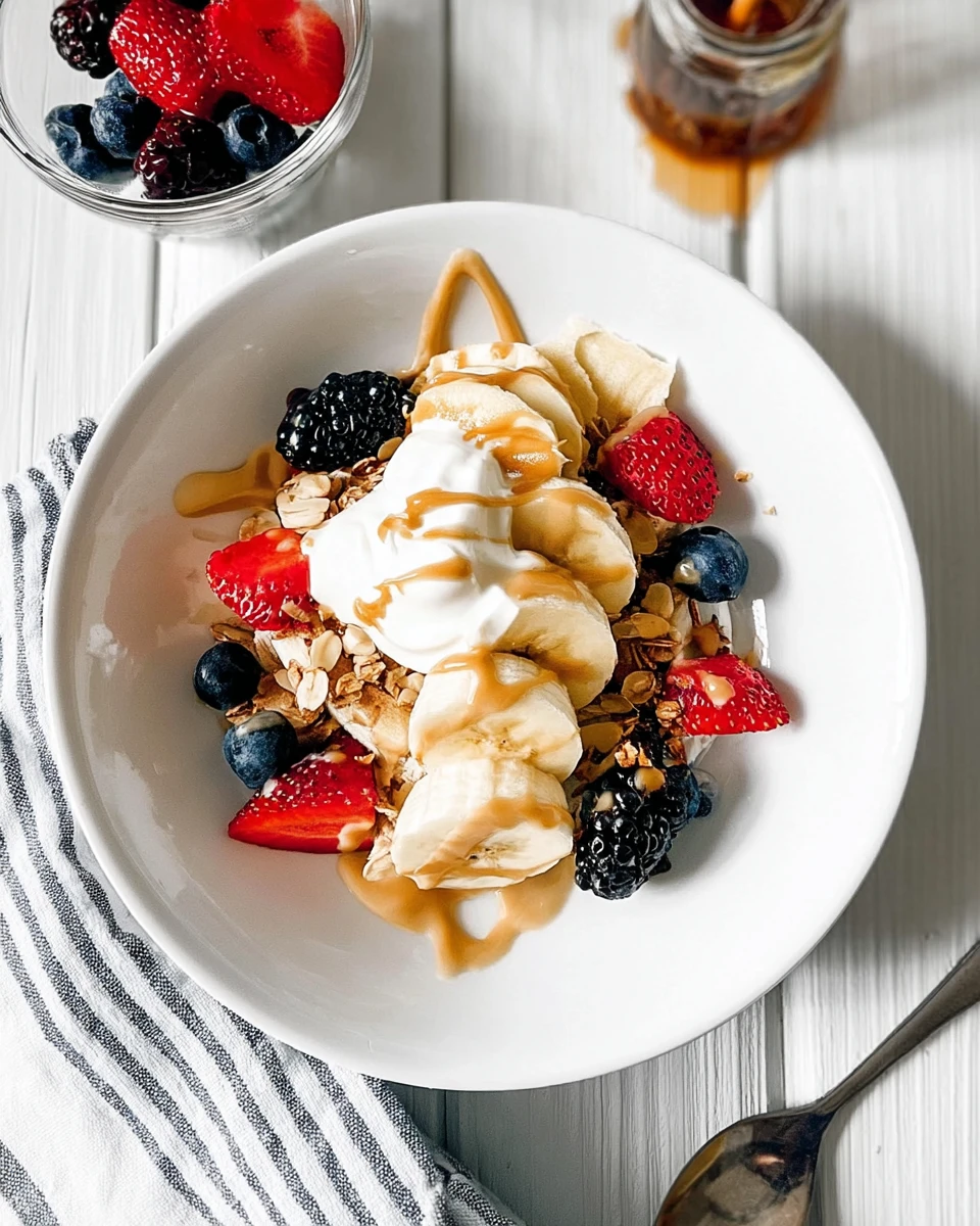 Breakfast Banana Split