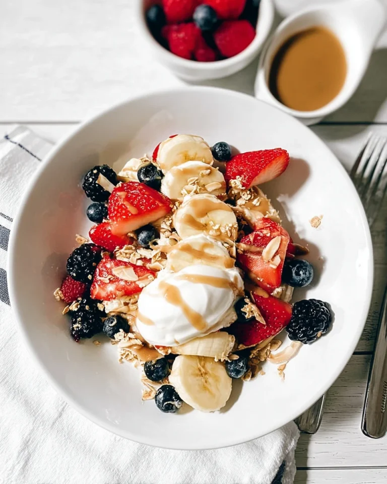 Breakfast Banana Split
