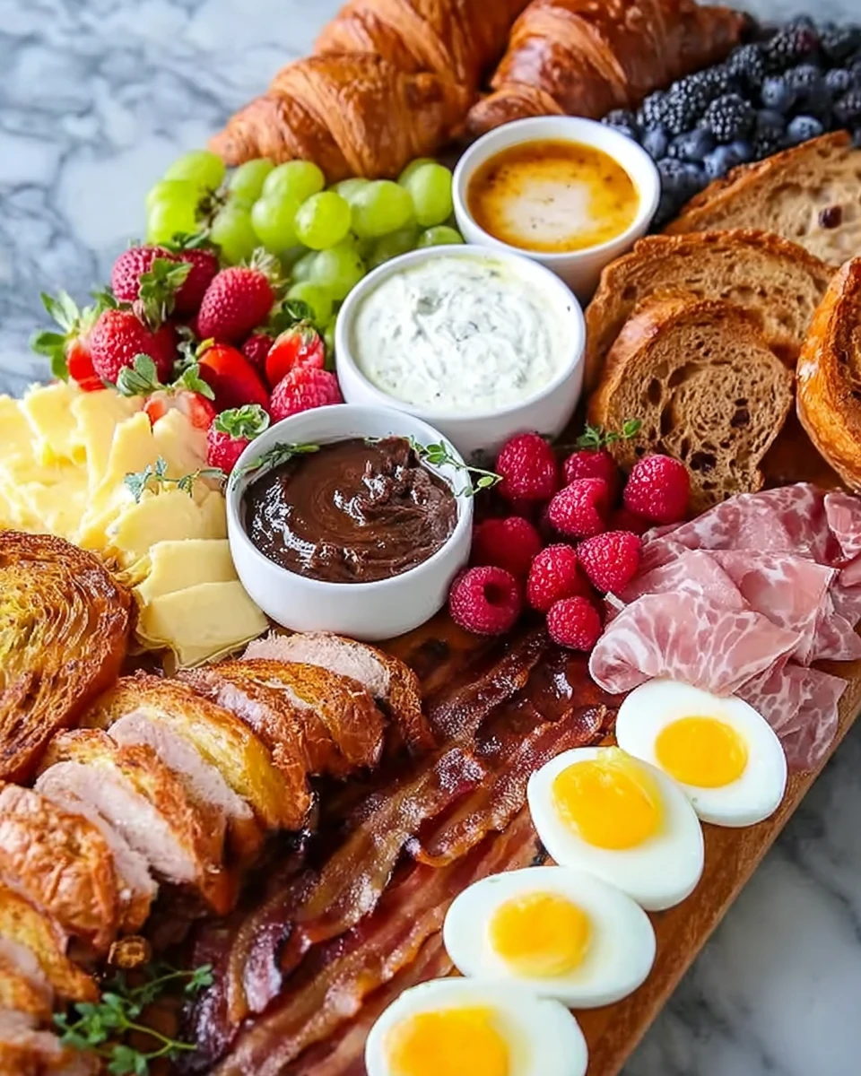 Breakfast Charcuterie Board