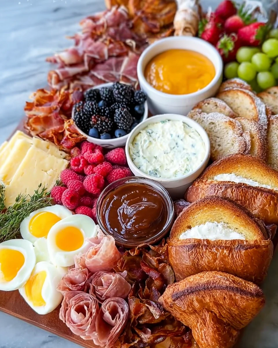 Breakfast Charcuterie Board