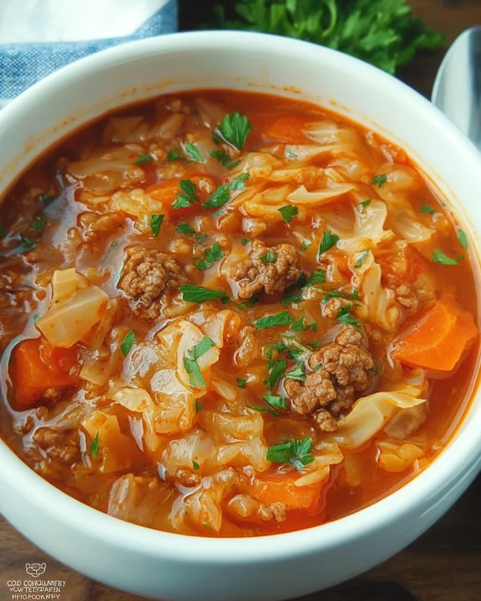 Cabbage Roll Soup