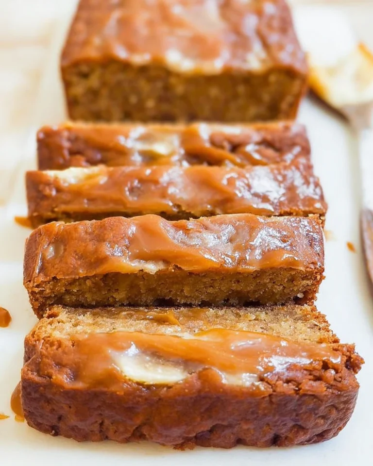 Caramel Macchiato Banana Bread