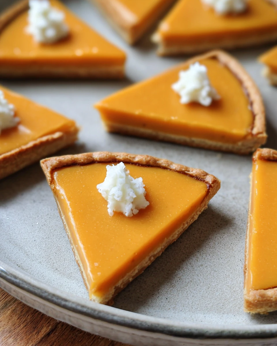 Cheese & Cracker Pumpkin Pies