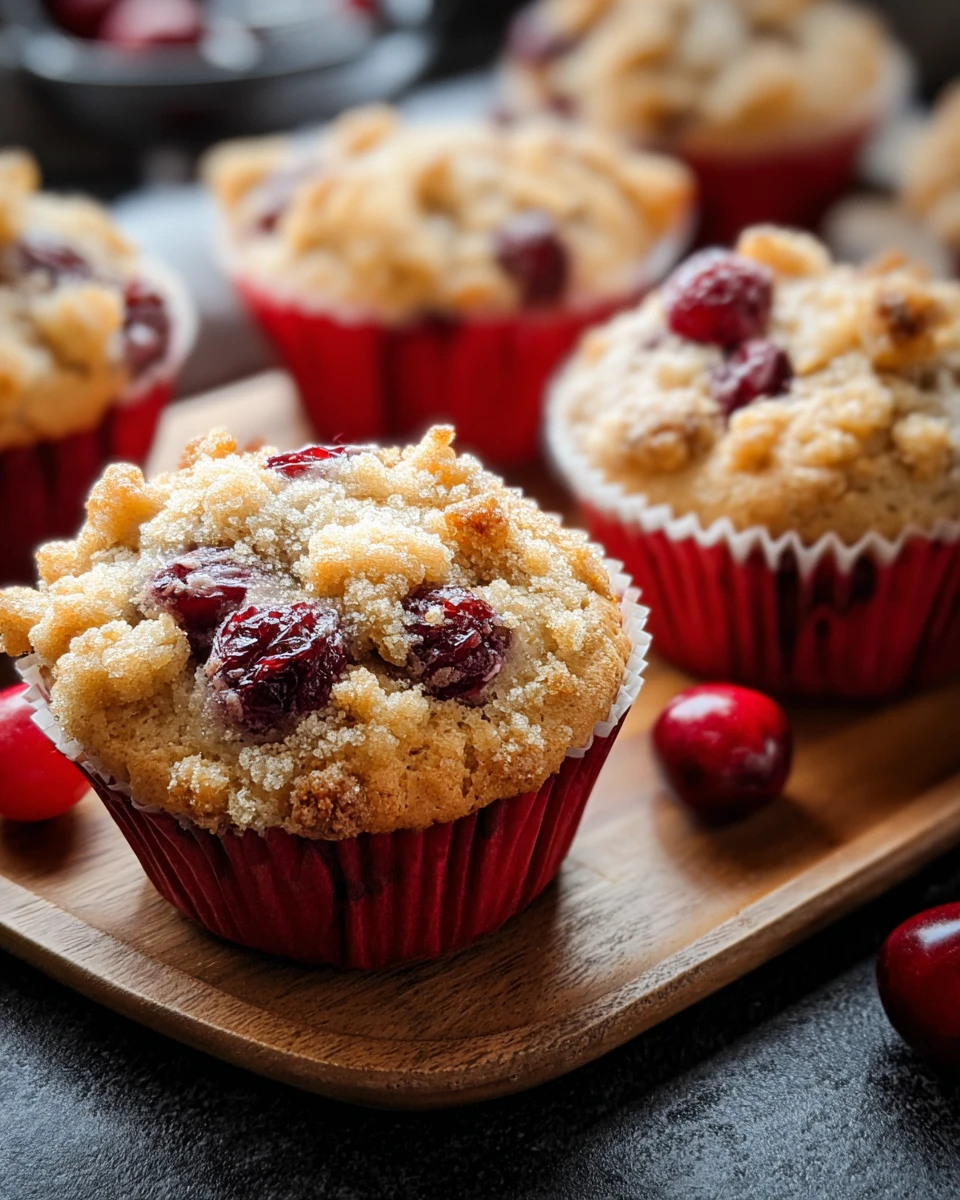 Cherry Cobbler Muffins