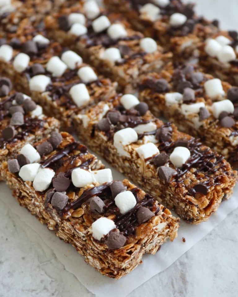Chewy S’mores Granola Bars