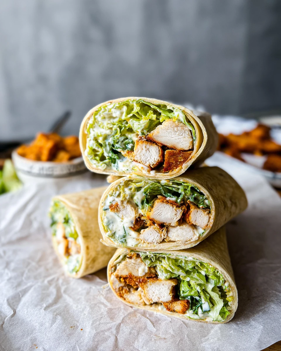Chicken Caesar Wrap