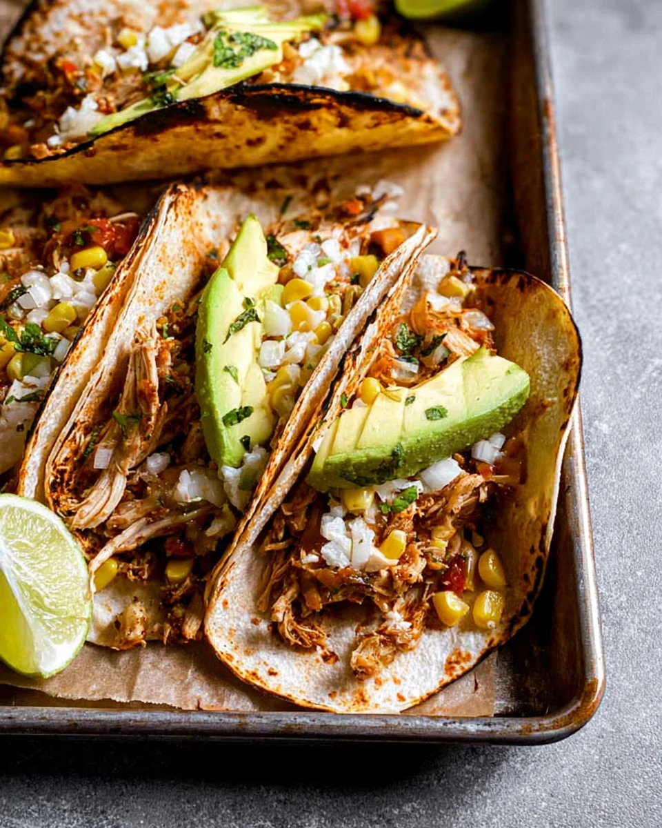 Chicken Carnitas Tacos