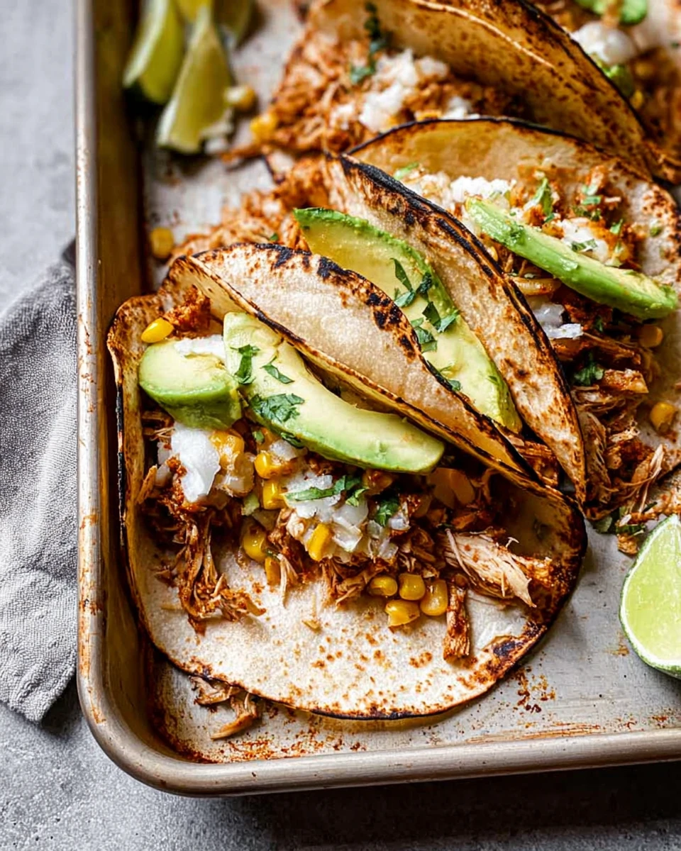 Chicken Carnitas Tacos