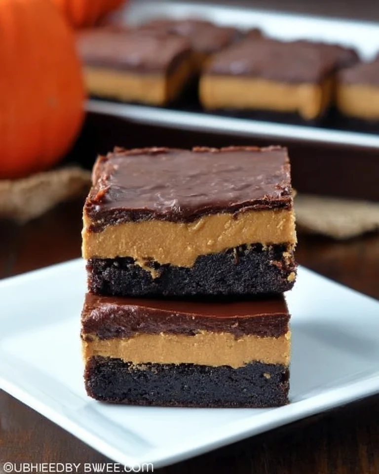 Chocolate Pumpkin Cheesecake Cookie Bars