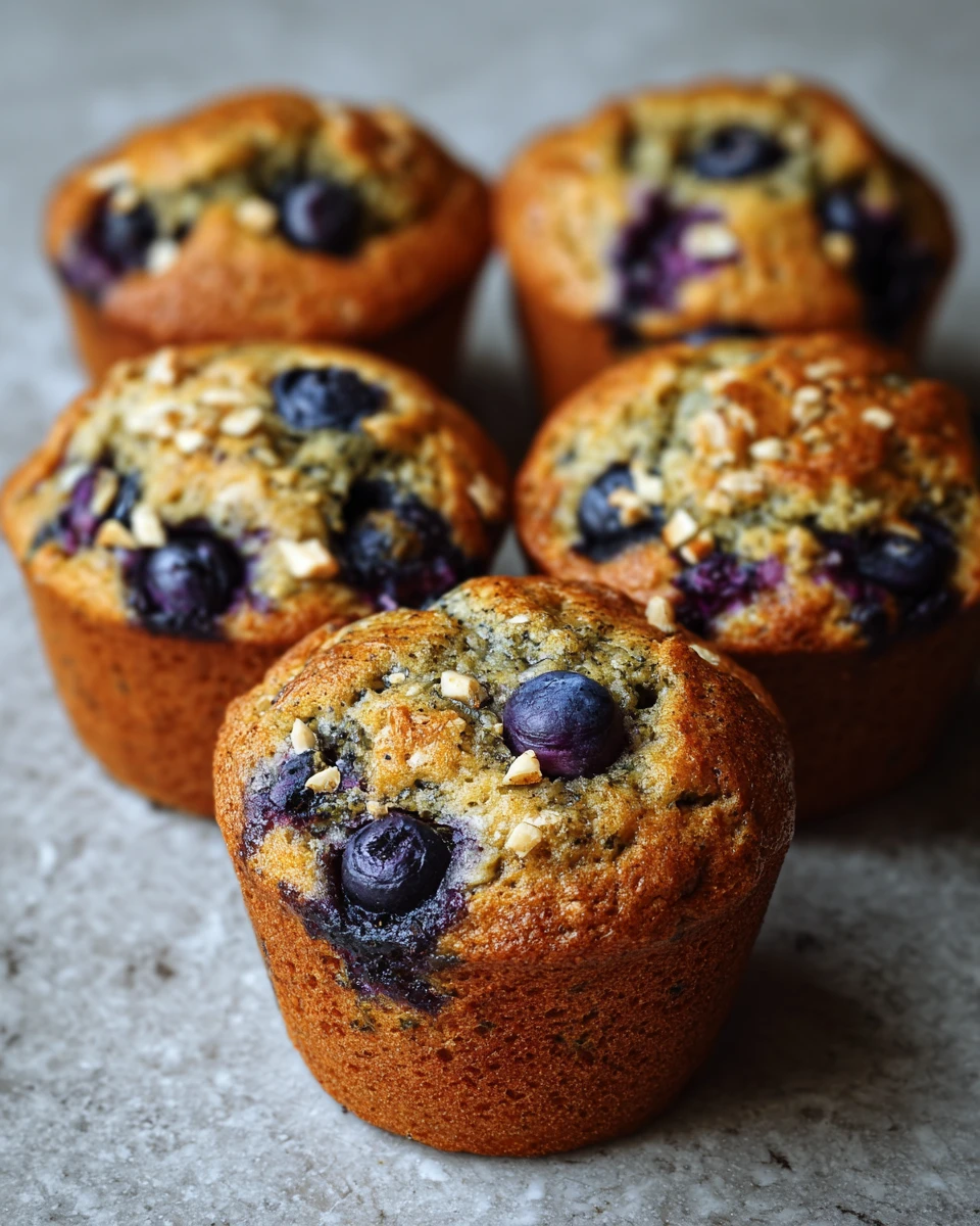 Delicious Good Morning Healthy Blueberry Zucchini Muffins