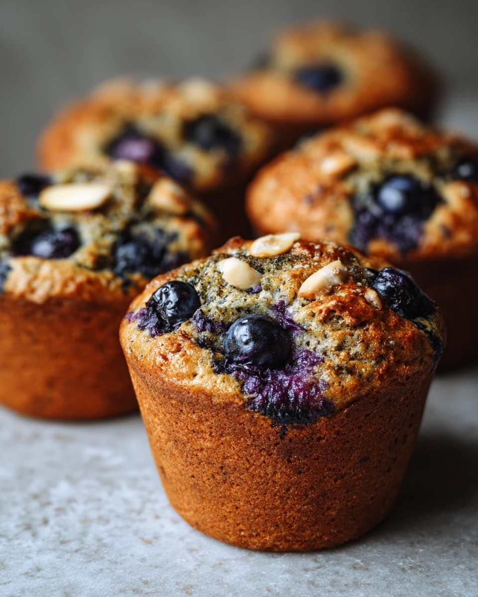 Delicious Good Morning Healthy Blueberry Zucchini Muffins