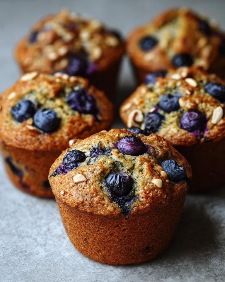 Delicious Good Morning Healthy Blueberry Zucchini Muffins