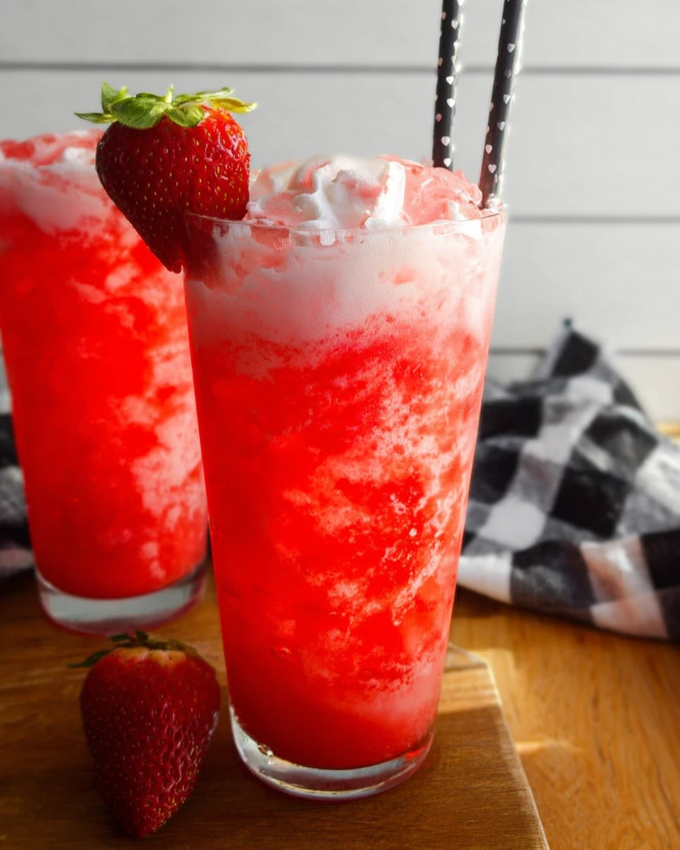Dirty Strawberry Soda
