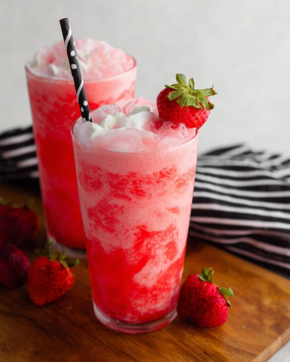 Dirty Strawberry Soda