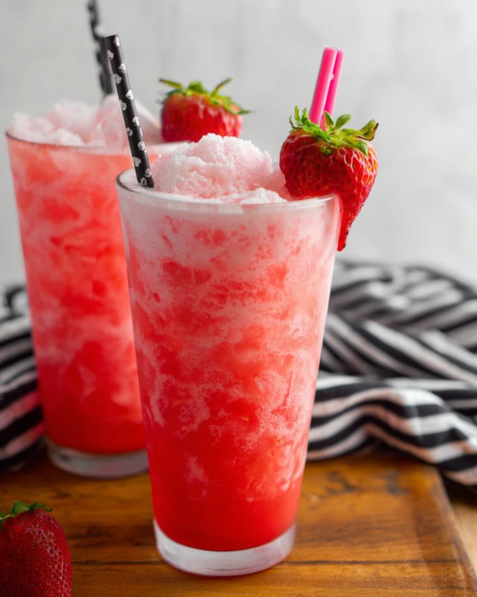 Dirty Strawberry Soda