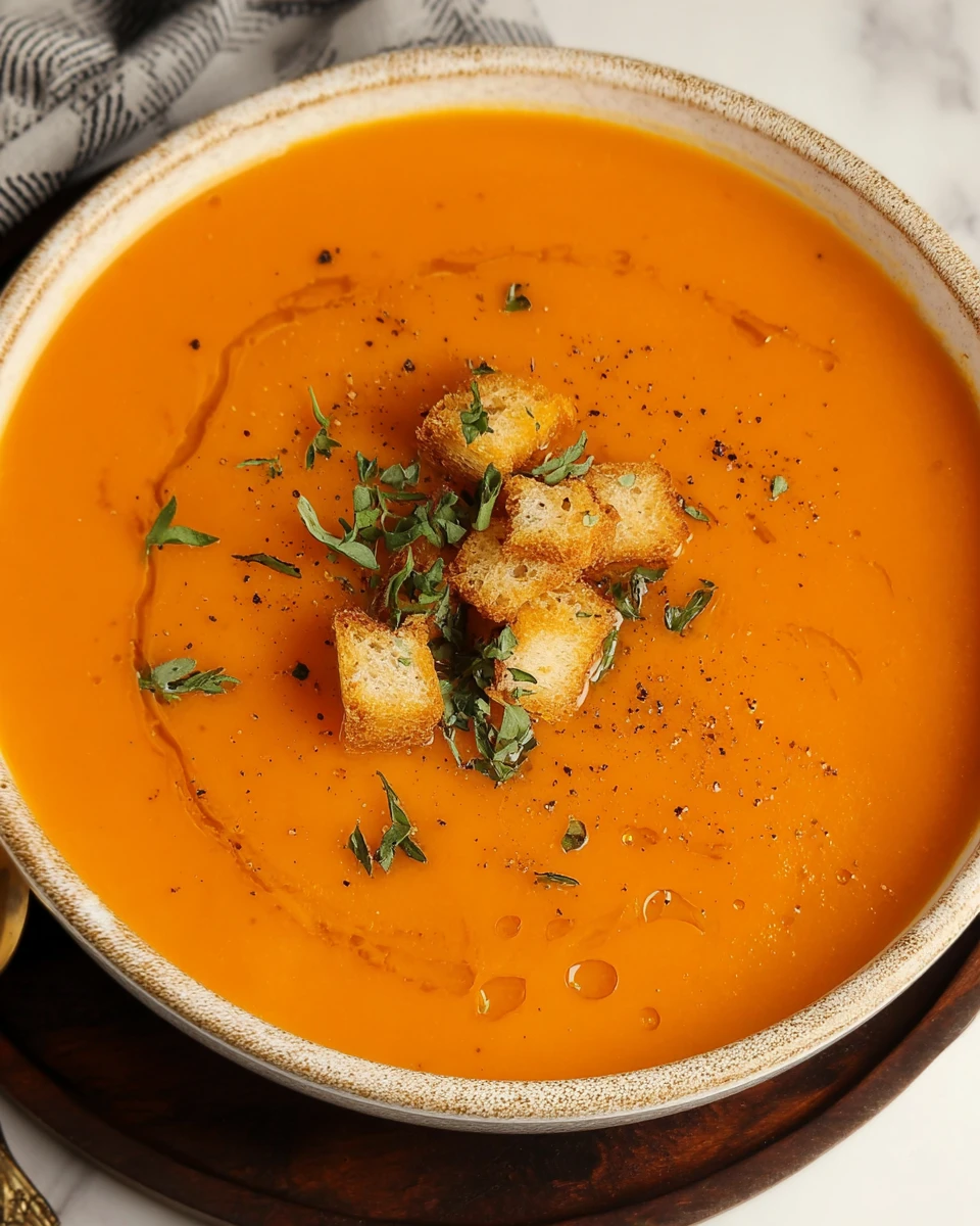 Easy Classic Homemade Tomato Soup