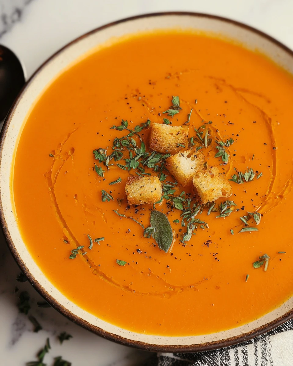 Easy Classic Homemade Tomato Soup