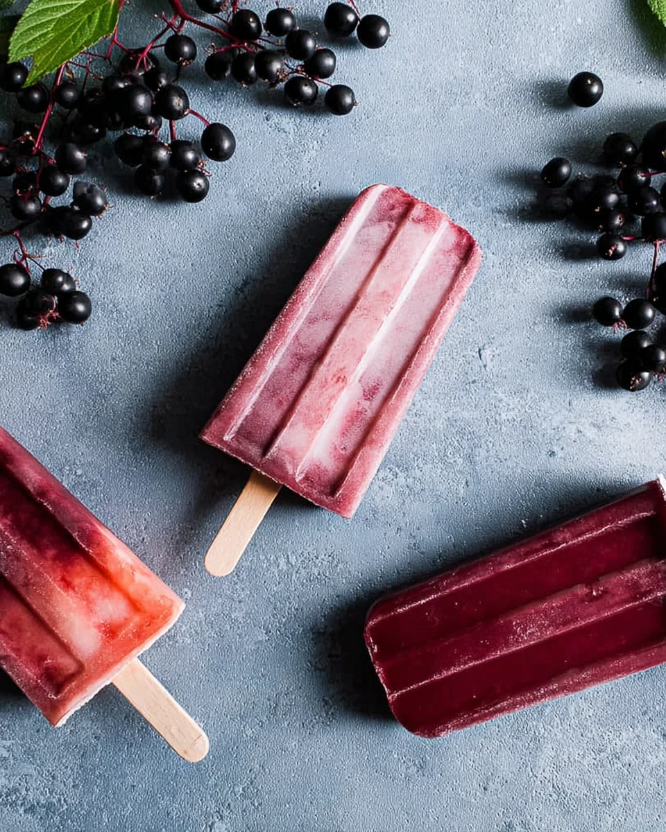 Elderberry Popsicles for Herbal Support