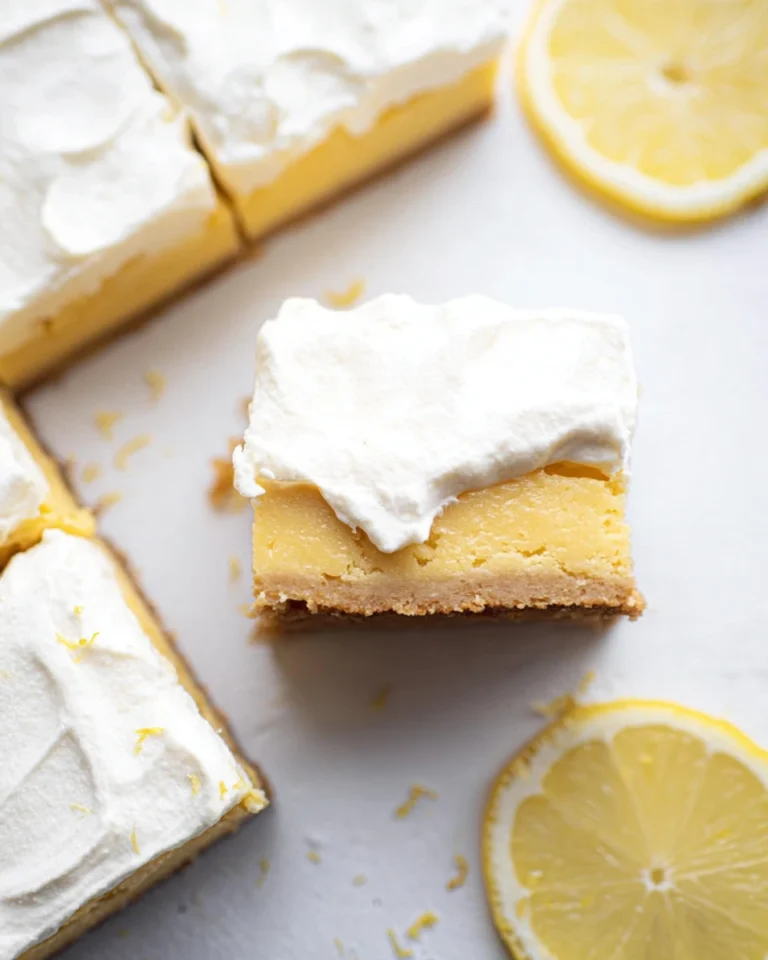 Frosted Lemon Brownies
