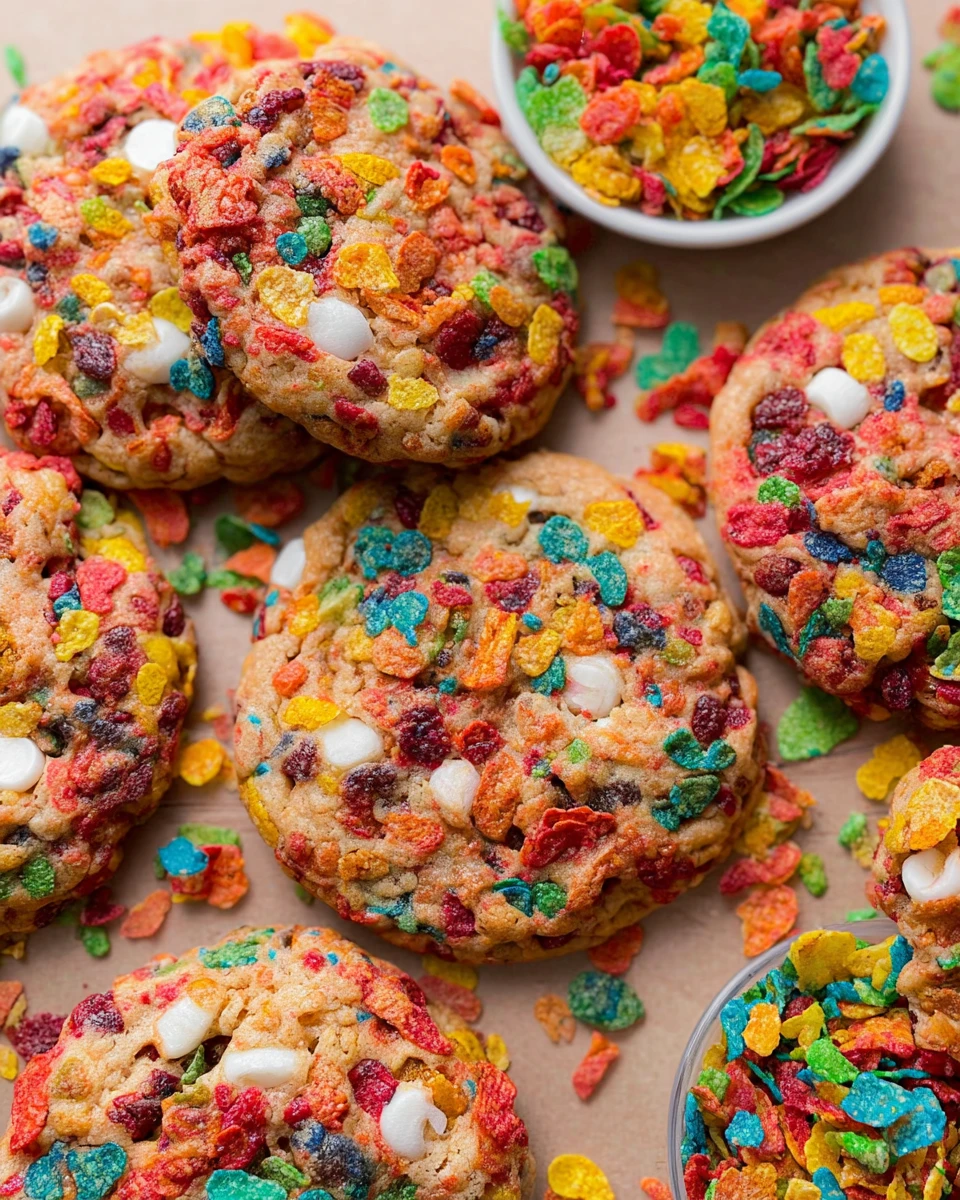 Fruity Pebble Cookies