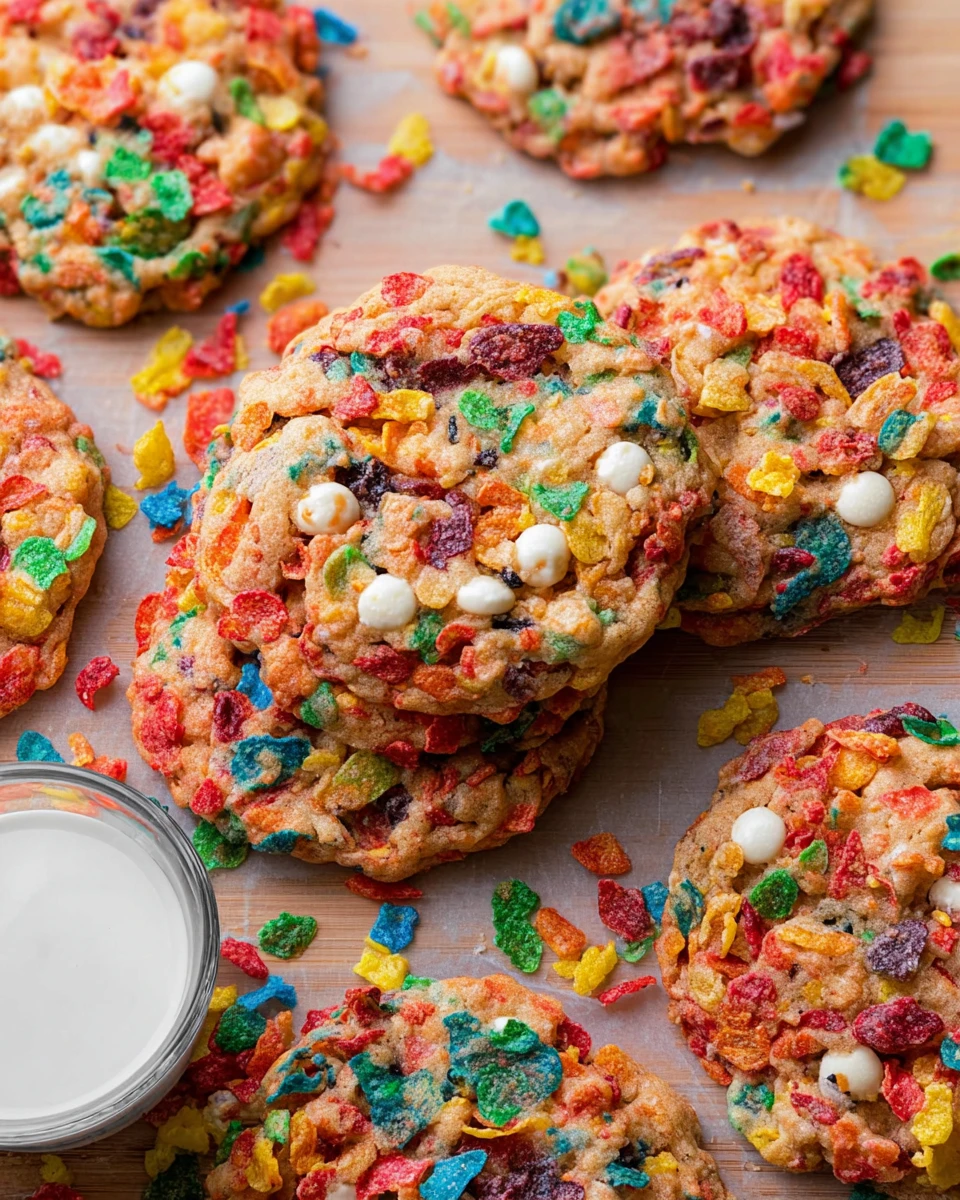 Fruity Pebble Cookies