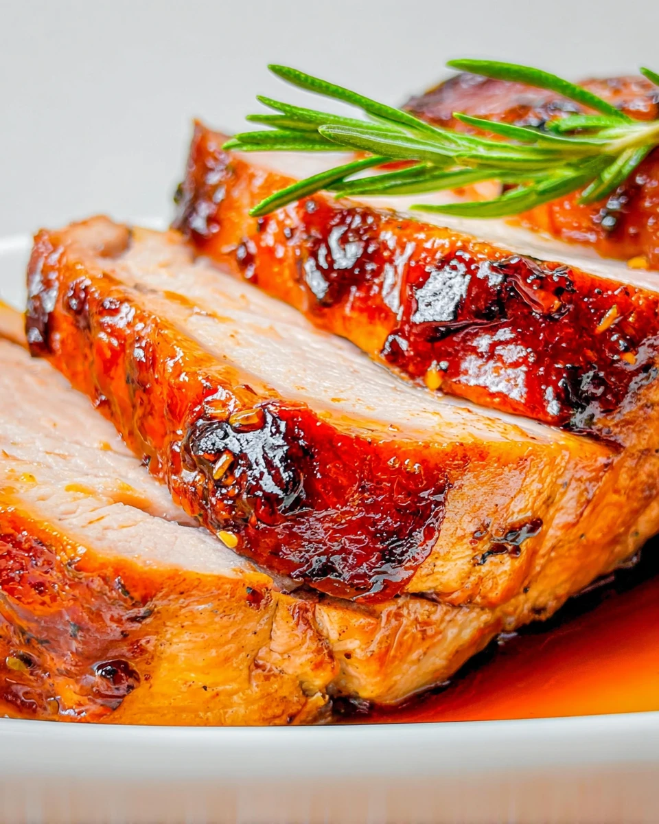 Glazed Pork Loin Roast