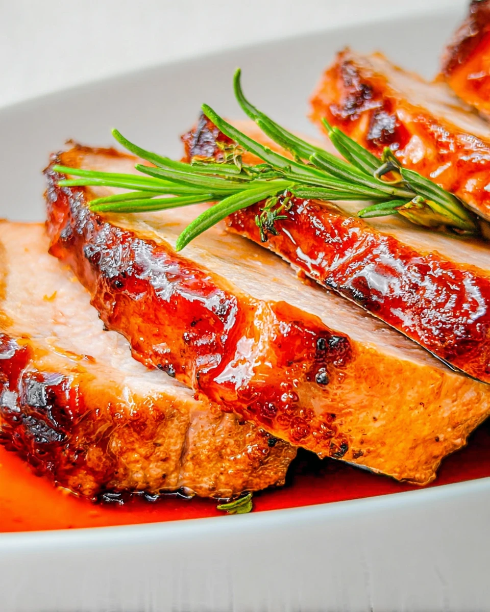 Glazed Pork Loin Roast
