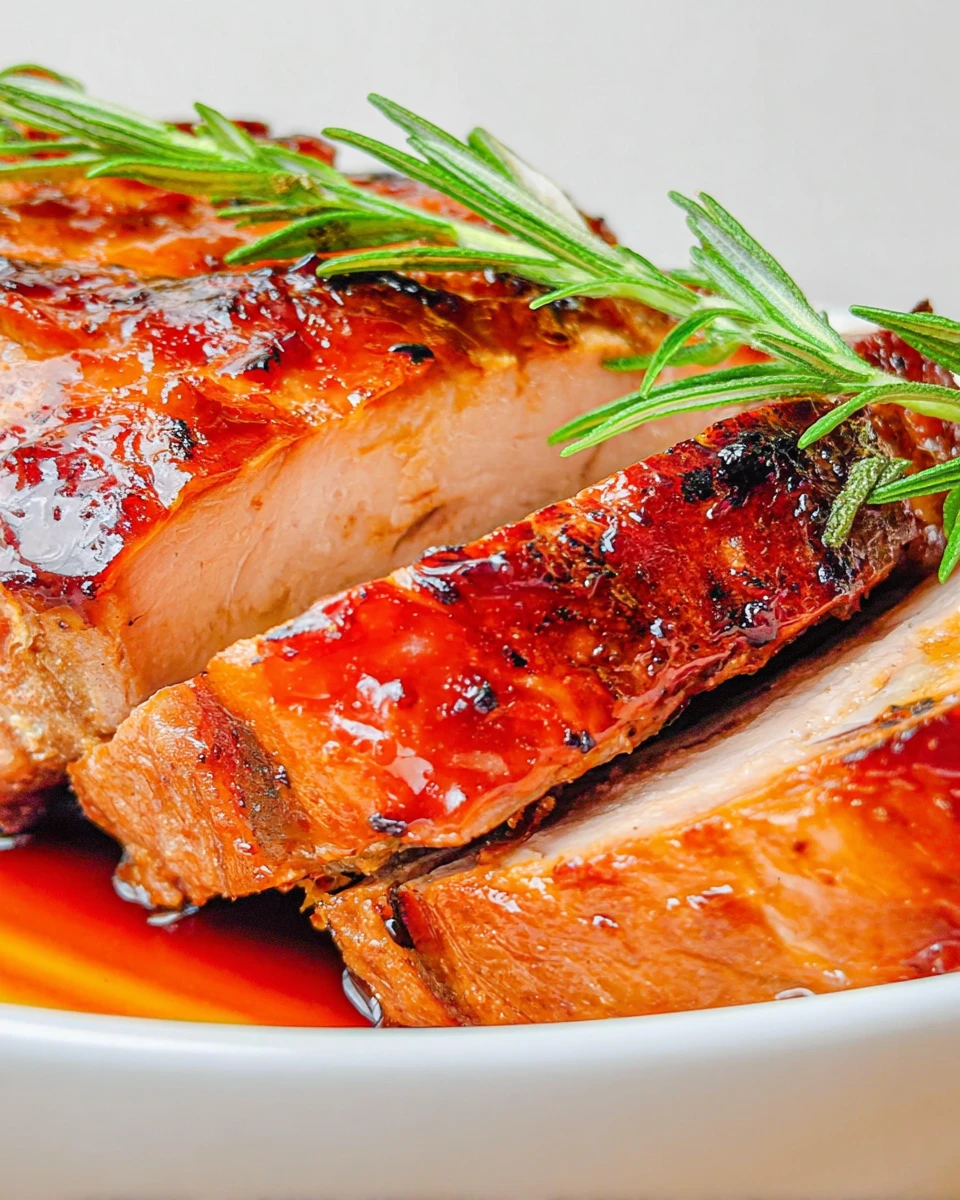 Glazed Pork Loin Roast