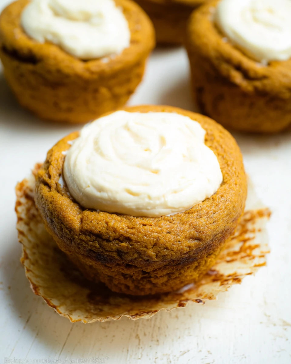 Healthy Pumpkin Cream Cheese Muffins (Starbucks Copycat)