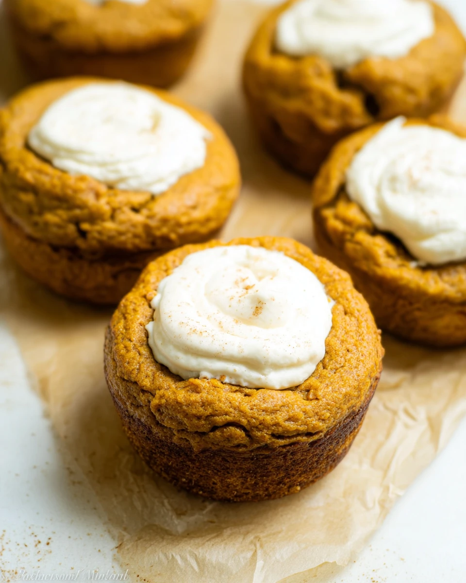 Healthy Pumpkin Cream Cheese Muffins (Starbucks Copycat)