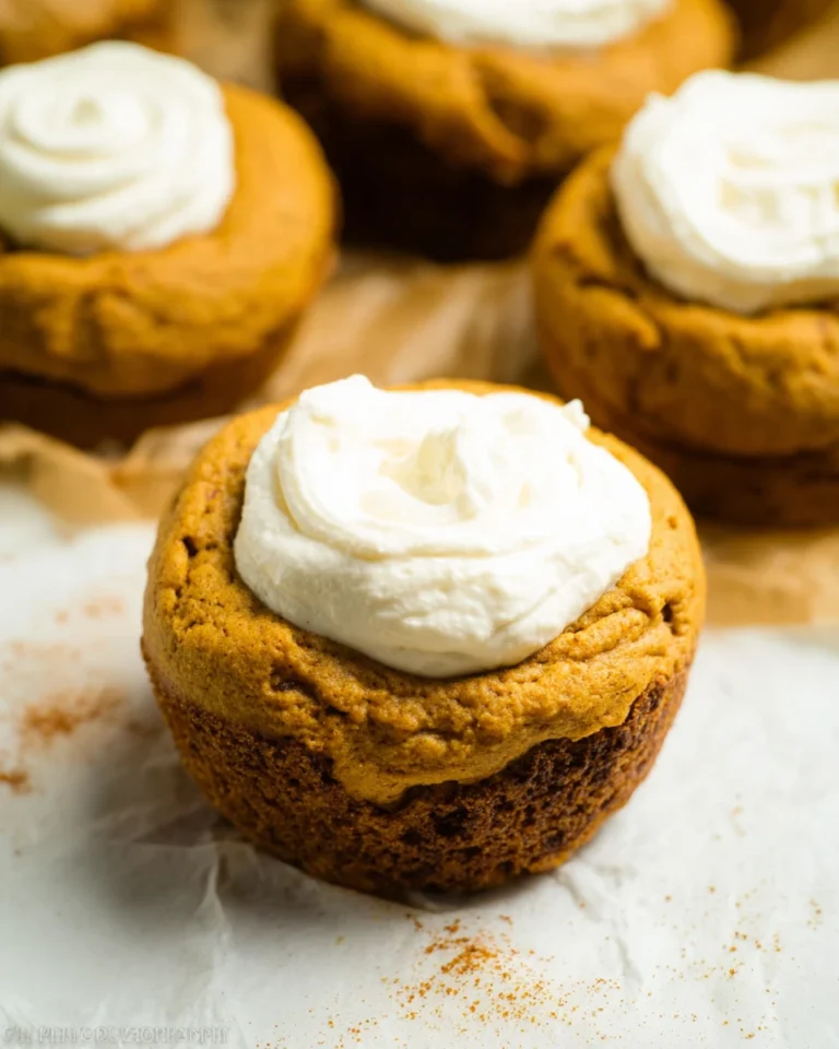 Healthy Pumpkin Cream Cheese Muffins (Starbucks Copycat)