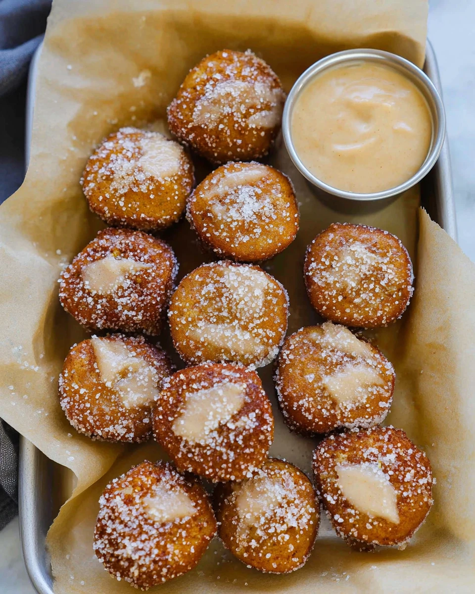 Healthy Pumpkin Donut Holes