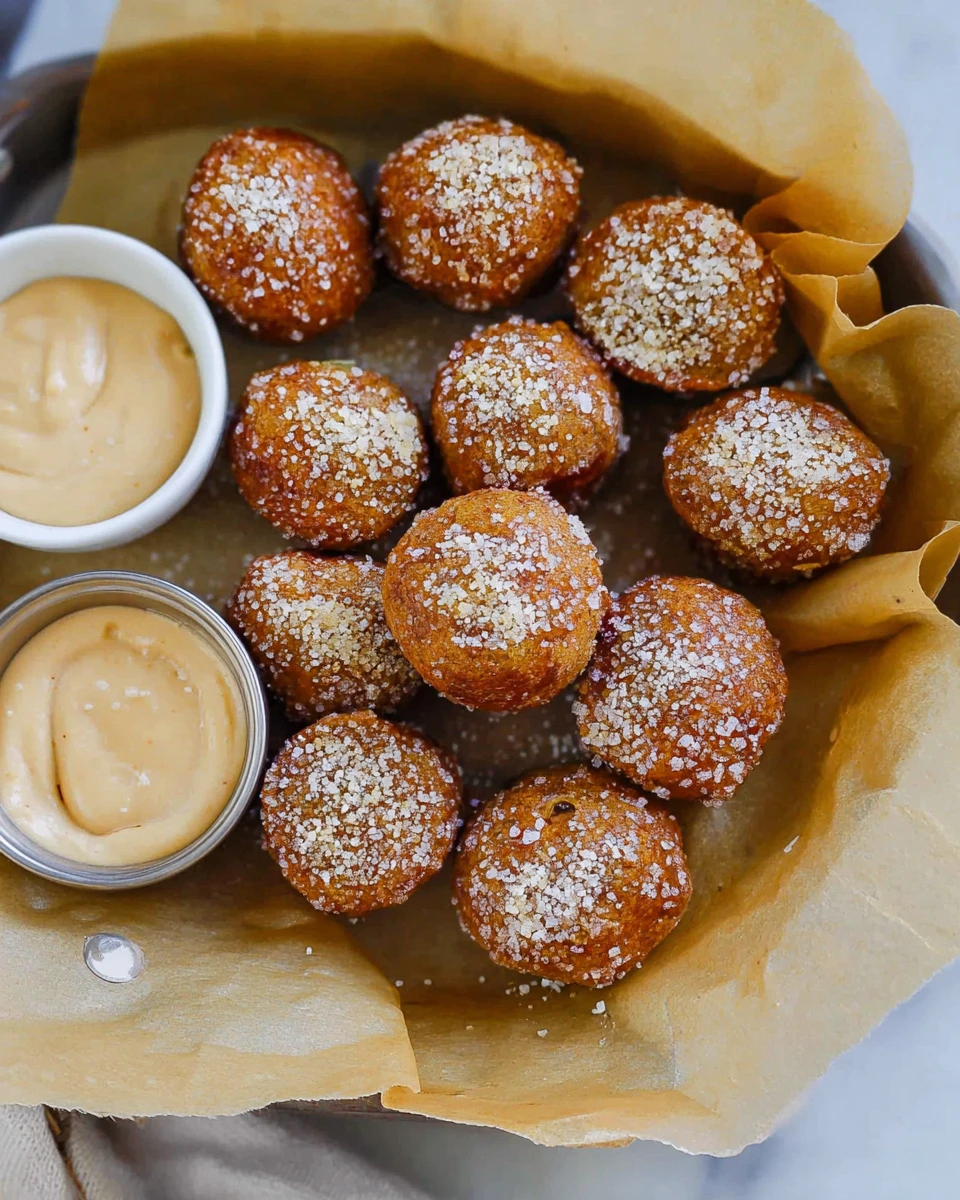 Healthy Pumpkin Donut Holes