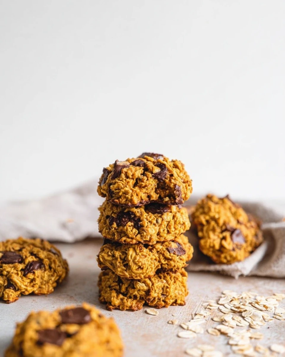 Healthy Pumpkin Oat Cookies