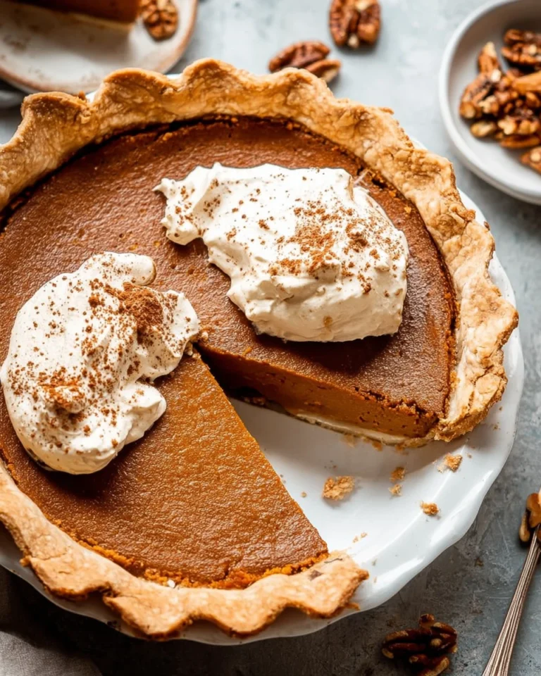 Healthy Pumpkin Pie