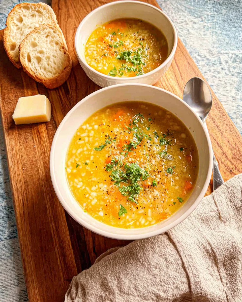 Italian Pastina Soup