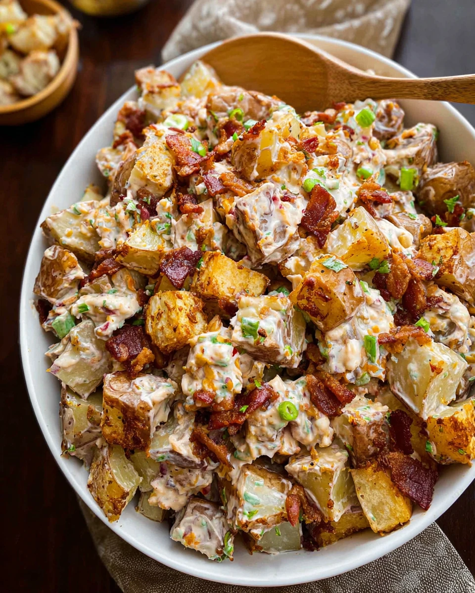 Jalapeño Popper Roasted Potato Salad