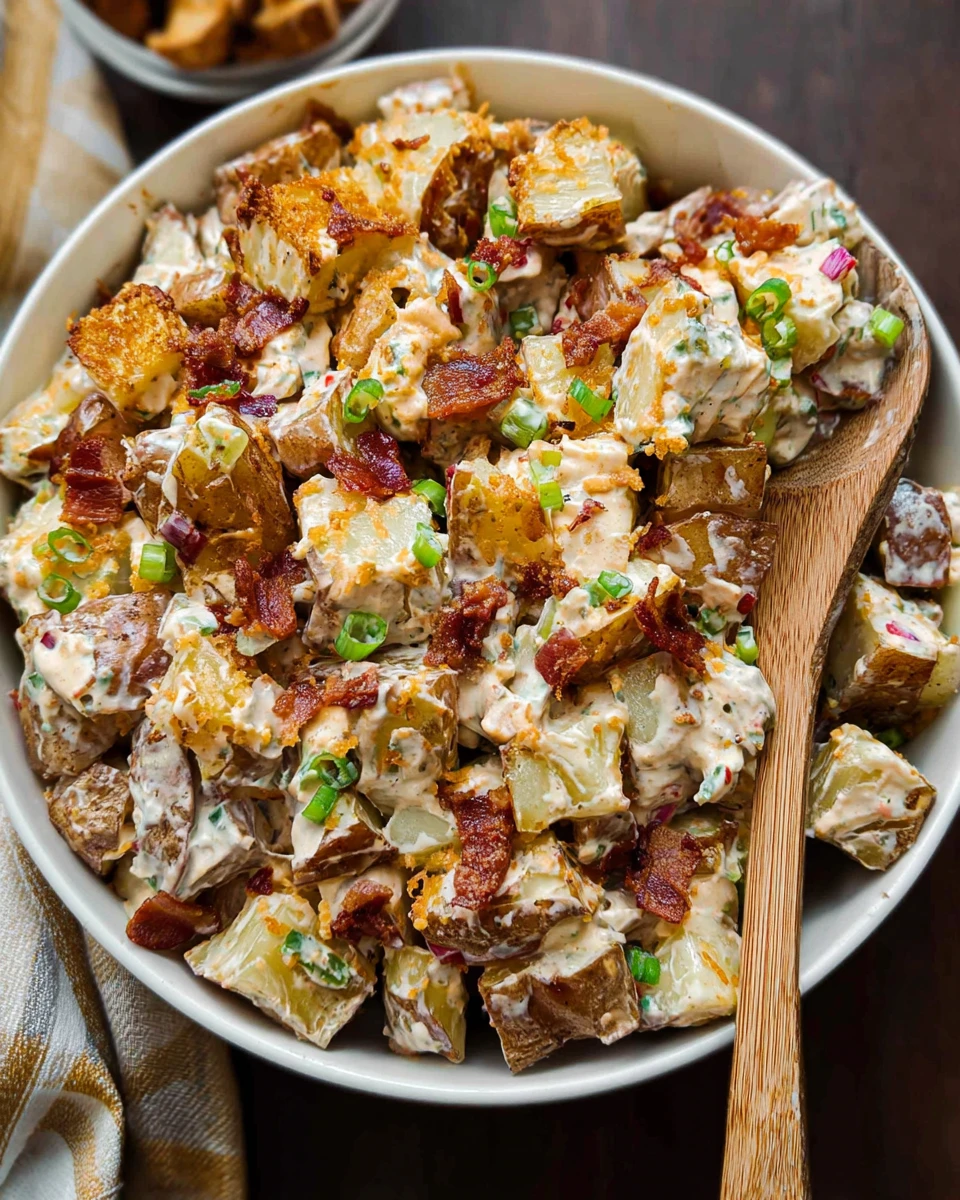 Jalapeño Popper Roasted Potato Salad
