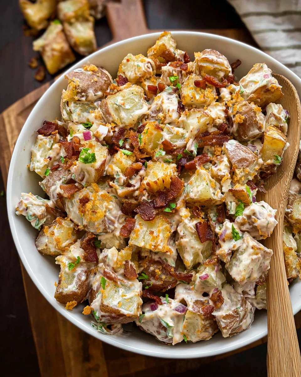 Jalapeño Popper Roasted Potato Salad