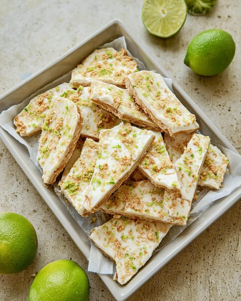 Key Lime Pie Yogurt Bark