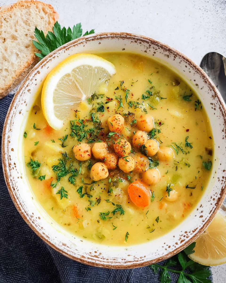 Lemon Chickpea Soup
