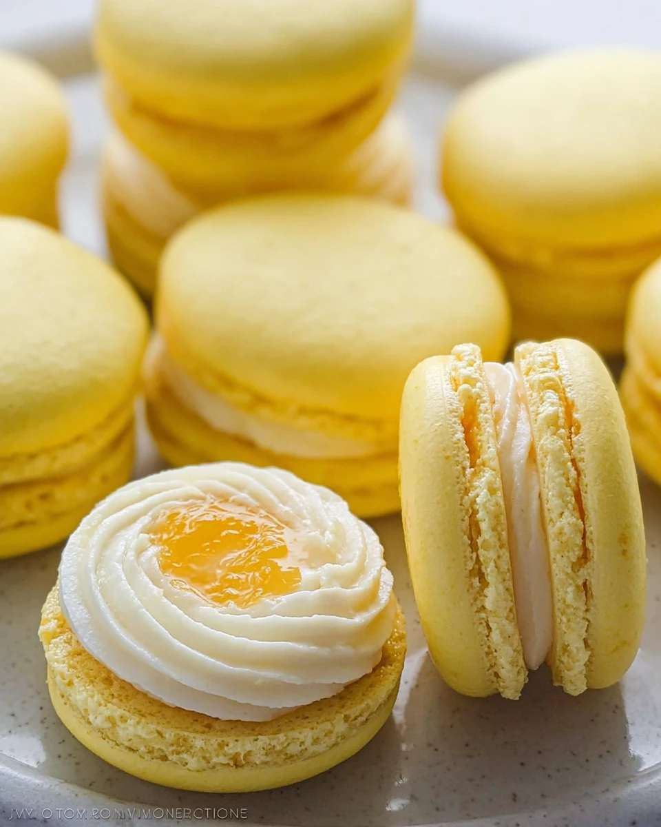 Lemon Macarons