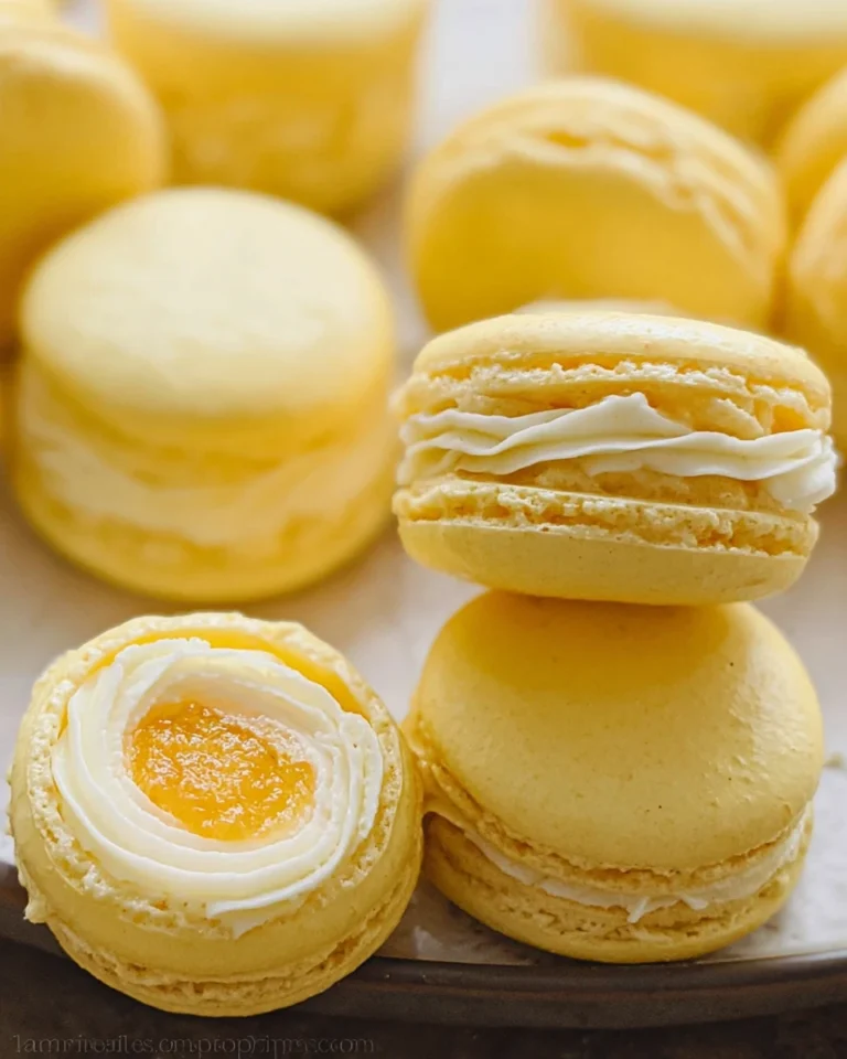 Lemon Macarons