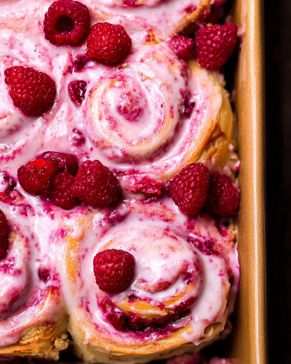Lemon Raspberry Rolls