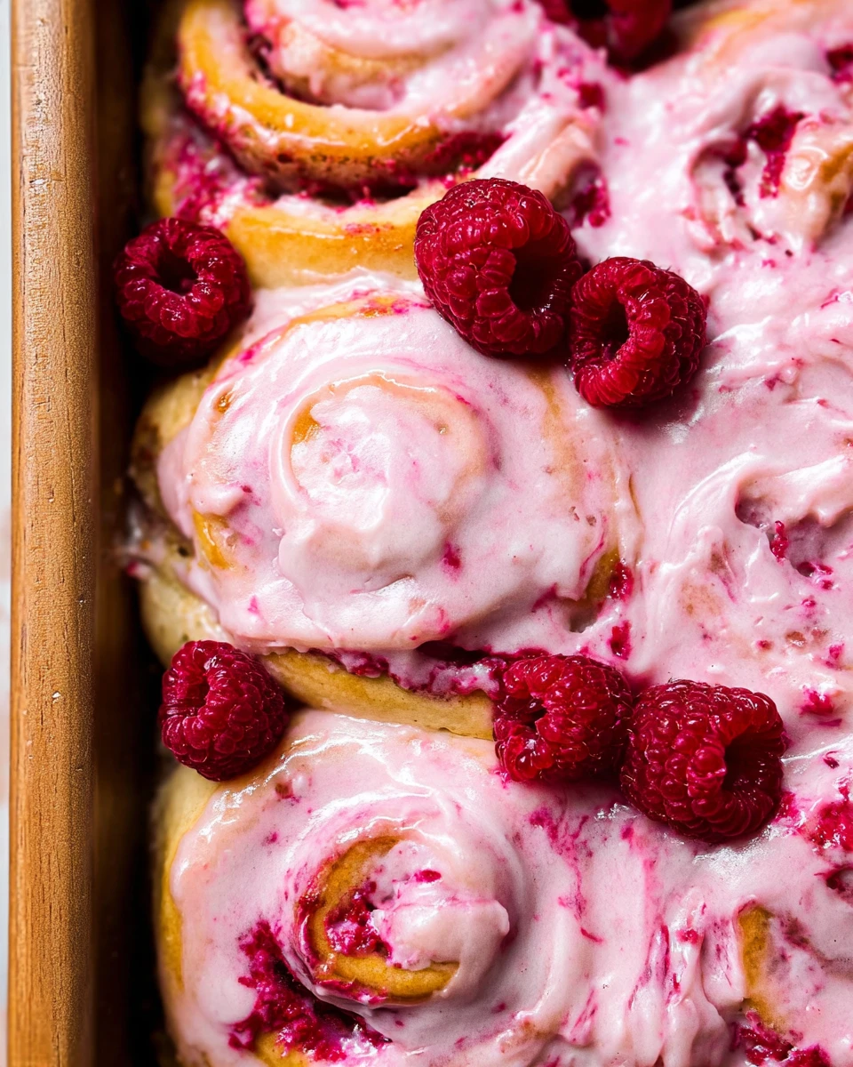 Lemon Raspberry Rolls