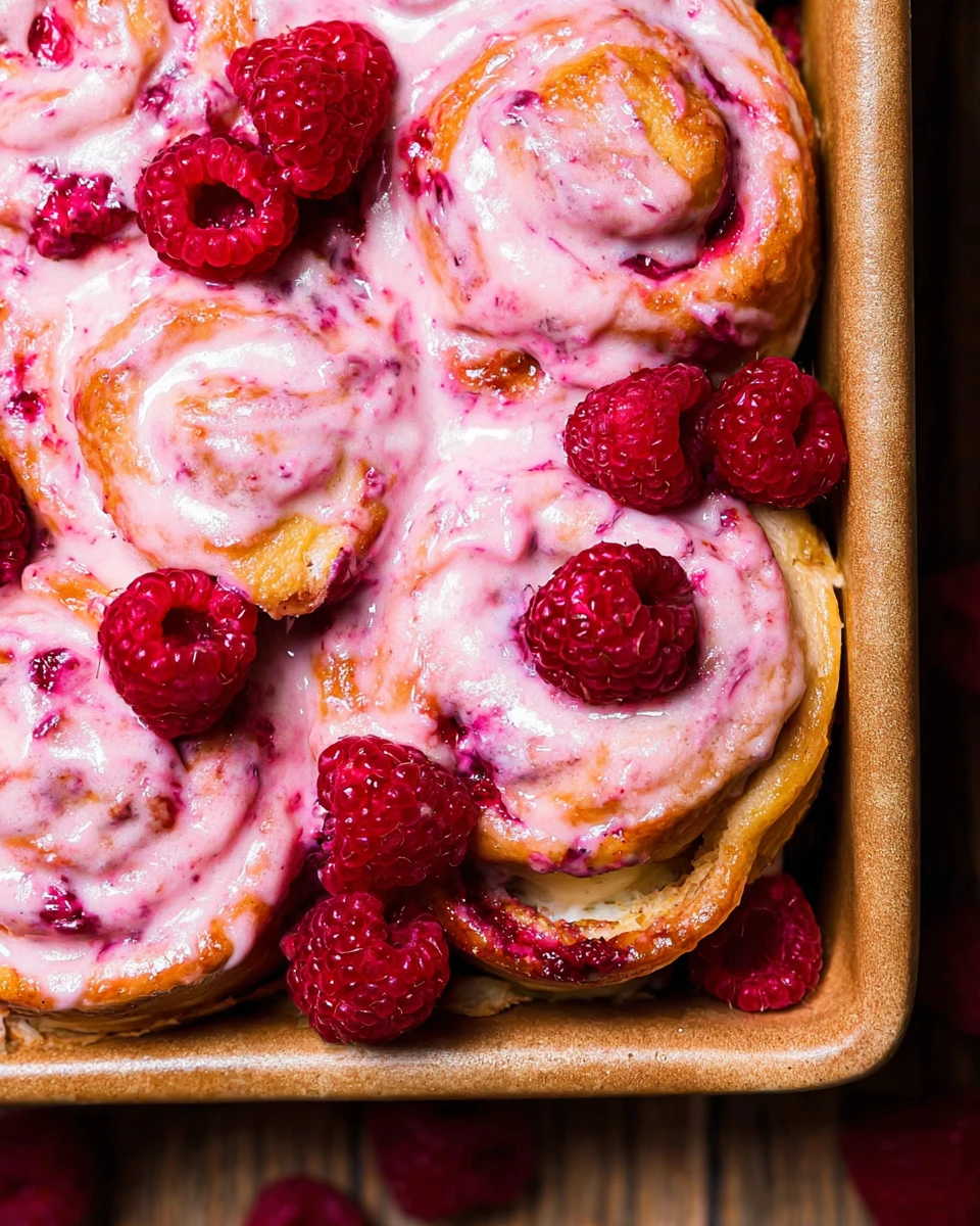 Lemon Raspberry Rolls