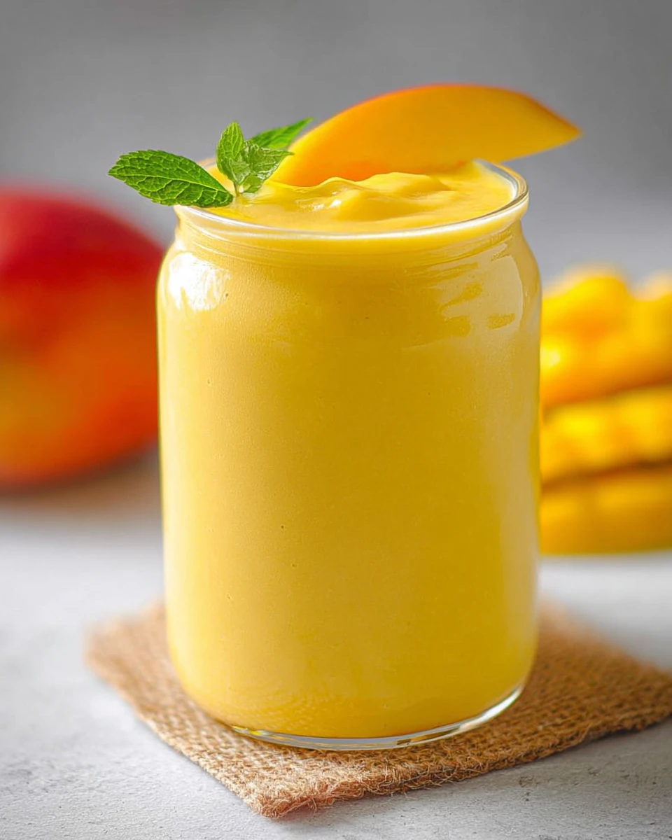 Best Mango Smoothie Recipe