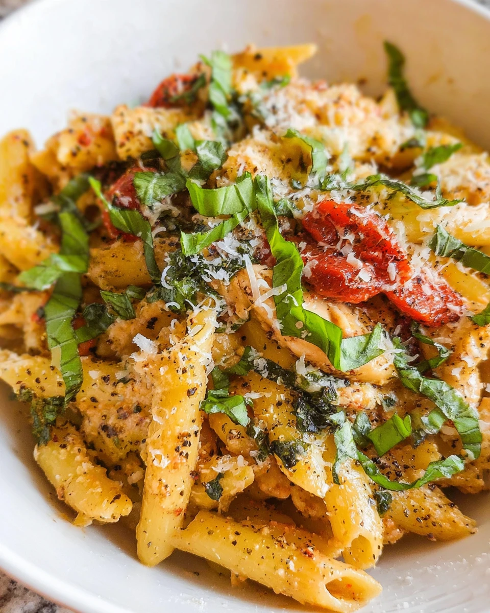 Marry Me Chicken Pasta