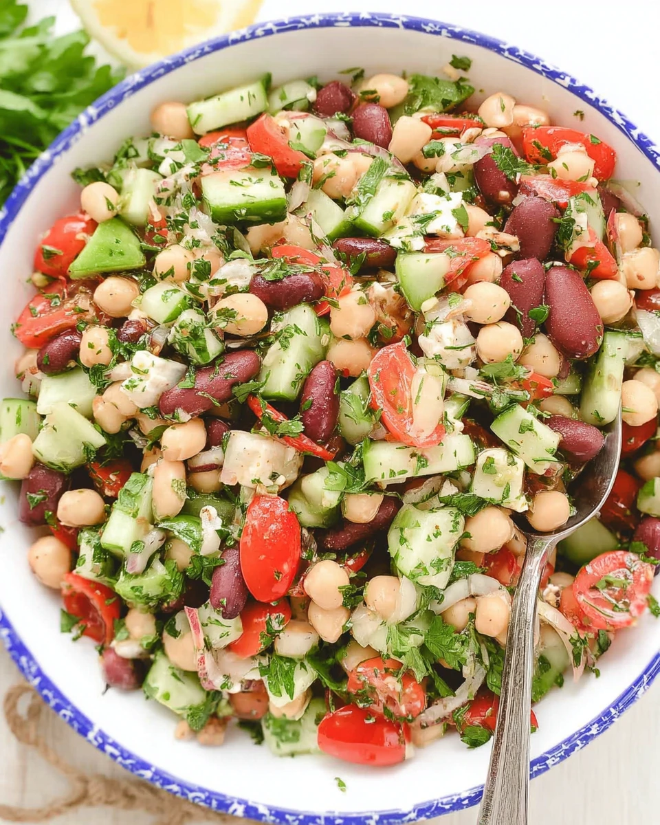 Mediterranean Bean Salad
